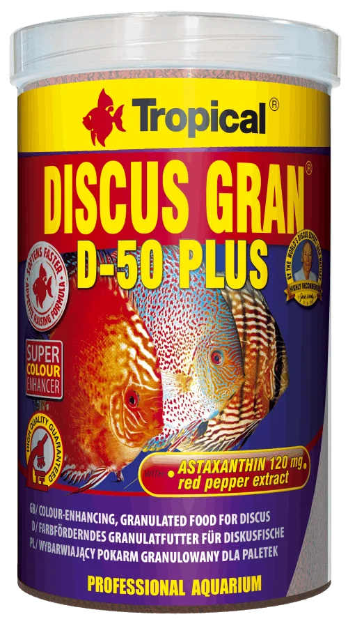 TROPICAL DISCUS GRAN D-50 PLUS 250ML/110