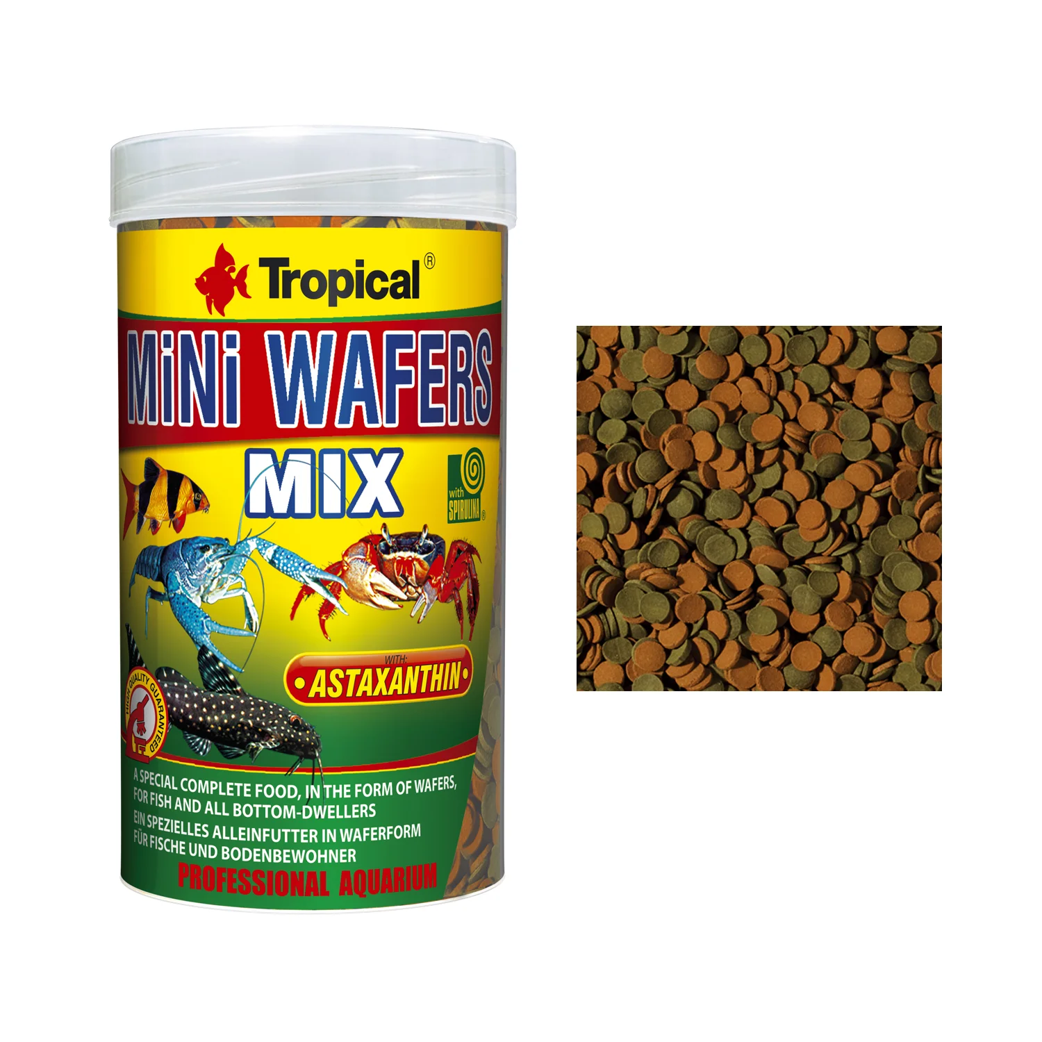 TROPICAL MINI WAFERS MIX 18 GR