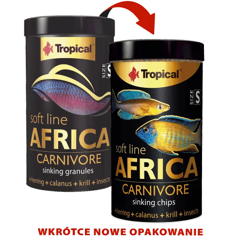 SOFT LINE AFRICA CARNIVORE SIZE S 150 G