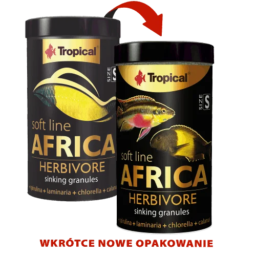 SOFT LINE AFRICA HERBIVORE SIZE S 60G