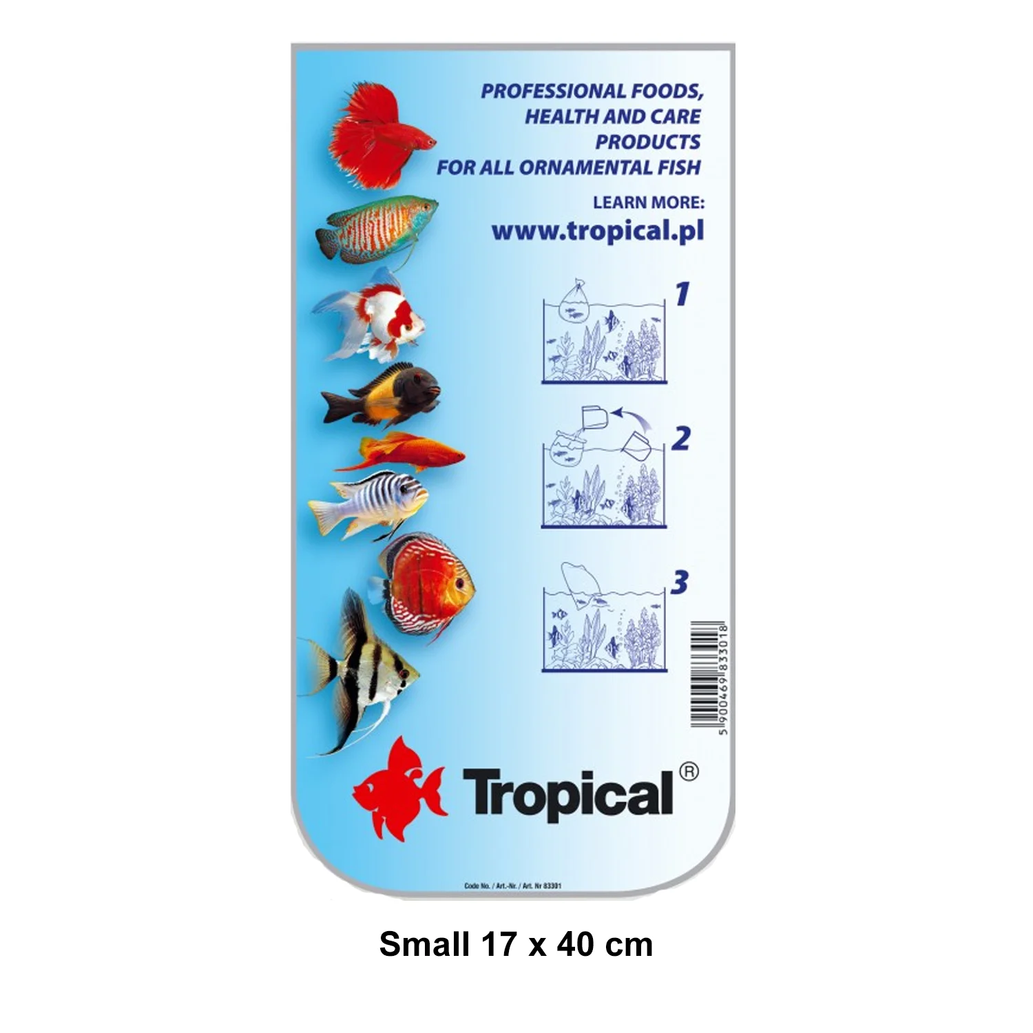 TROPICAL BOLSAS PARA PECES SMALL 50 UNDS